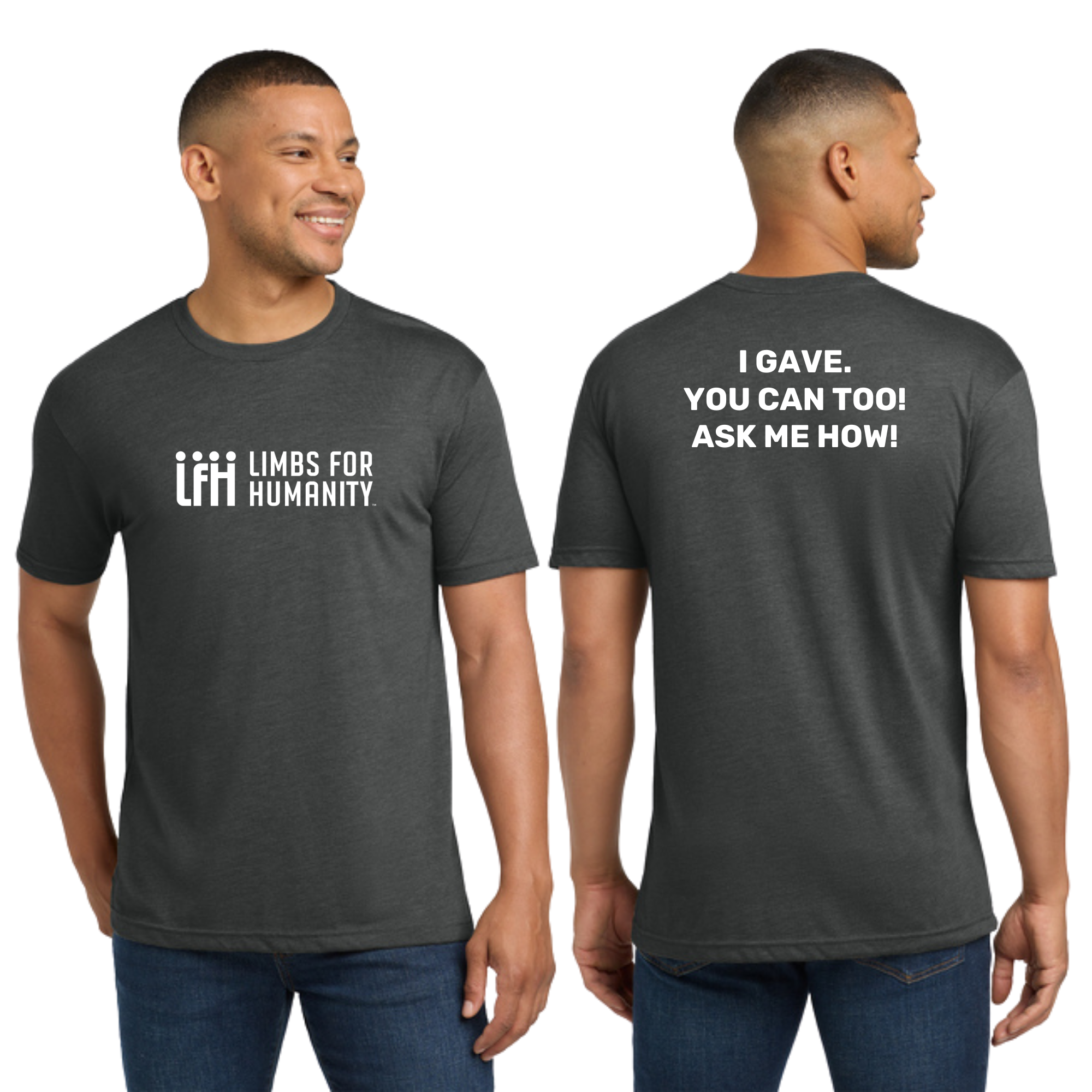 Limbs For Humanity Donate T-Shirt