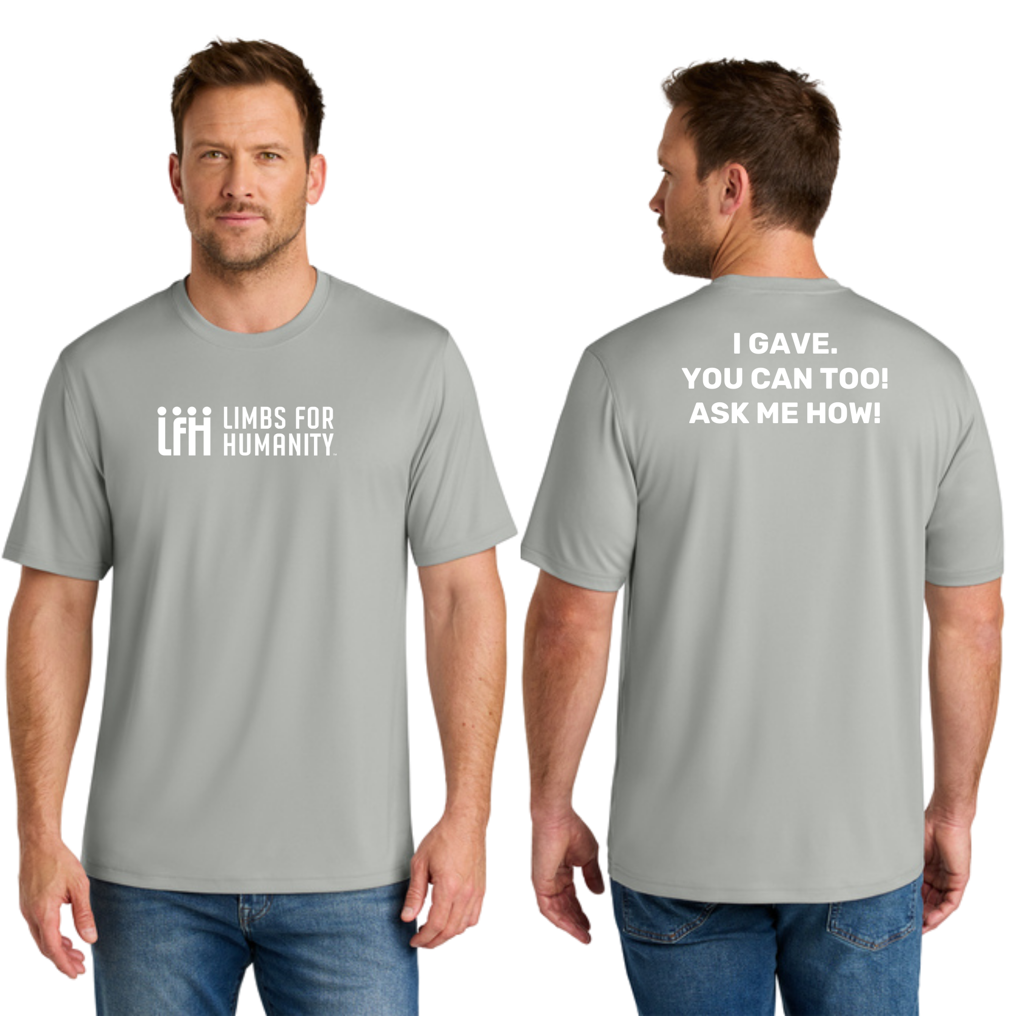 Limbs For Humanity Donate T-Shirt
